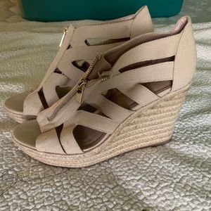Cream wedges never worn